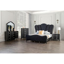  Furniture of America Melodi Parc FM7416BK-Q-BED Queen Bed IMAGE 2