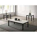  Furniture of America Findlay FM42900WH-3PK 3 Pc Table Set IMAGE 2