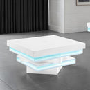  Furniture of America Anwar FM47009WH-C Square Cocktail Table IMAGE 1