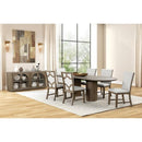 Furniture of America Clements FM3411AK-OT-9PC 9 Pc Dining Table Set IMAGE 1