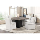  Furniture of America Broager FM3331DB-ST-TABLE Square Table IMAGE 2