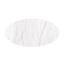  Furniture of America Virden FM47000BK-CO Oval Cocktail Table IMAGE 3