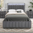  Furniture of America Farese SL7001DG-Q-BED Queen Bed IMAGE 1