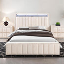  Furniture of America Farese SL7001BG-F-BED Full Bed IMAGE 1