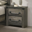  Furniture of America Britonale FM7218GY-N Nightstand IMAGE 1