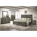  Furniture of America Britonale FM7218GY-N Nightstand IMAGE 2