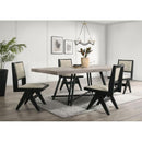  Furniture of America Tottenham FM3222BK-SC-2PK Side Chair IMAGE 3