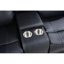  Furniture of America Agata NX6001BK-LV Glider Recliner Loveseat IMAGE 4