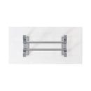  Furniture of America Silvestri FM37000SV-T-7PC 7 Pc Dining Table Set IMAGE 3