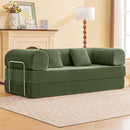  Furniture of America Perri SL6907GR 79" Compressed Sofa IMAGE 1