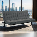  Furniture of America Bellevue FM2801DG Futon Sofa IMAGE 1