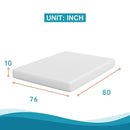  Furniture of America Artemisia DM530-CK-EU 10" California King Memory Foam Mattress IMAGE 3
