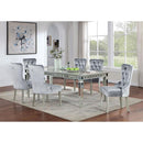  Furniture of America Adalia CM3241SV-T-7PC 7 Pc Dining Table Set IMAGE 1