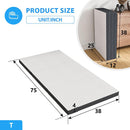  Furniture of America Hollyhock DM1004-T 4" Twin Tri-Fold Memory Foam Topper IMAGE 8