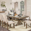  Furniture of America Julia CM3014T-9PC 9 Pc Dining Table Set IMAGE 5