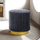  Furniture of America Yolanda FM-AC8001DG Stool IMAGE 1