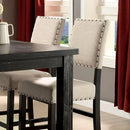  Furniture of America Sania CM3324BKPT54-3564G-7 7 Pc Counter Height Table Set IMAGE 4