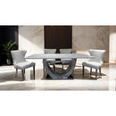  Furniture of America Portanova FM33003SV-T-TABLE Dining Table IMAGE 3