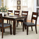  Furniture of America Dickinson CM3187T-9PC 9 Pc Dining Table Set IMAGE 3