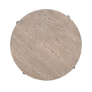  Furniture of America Roros FM44008NT-CR Round Cocktail Table IMAGE 3