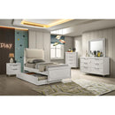  Furniture of America Lareina FM72081WH-T-BED Twin Bed IMAGE 2