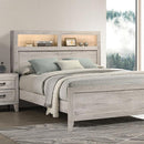  Furniture of America Mysen FM7202WH-EK-BED King Bed IMAGE 1