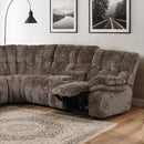  Furniture of America Hieronymus FM64001DB-SECT-PM Power Sectional IMAGE 1