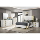  Furniture of America Basildon FM7271WH-M Mirror IMAGE 2