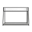  Furniture of America Southall FM-BK1201BK-TF Twin/Full Metal Bunk Bed IMAGE 4