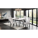  Furniture of America Sabro FM3330BK-T-TABLE Rectangular Dining Table IMAGE 2
