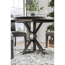  Furniture of America Alfred CM3735RT-5PC-IV 5 Pc Dining Table Set IMAGE 4
