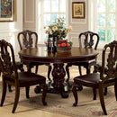  Furniture of America Bellagio CM3319RT-7PC-WOOD 7 Pc Dining Table Set IMAGE 7