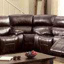  Furniture of America Ruth CM6783BR-CNR Corner Chair IMAGE 1
