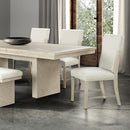  Furniture of America Hagerman FM3410NT-T-6PC-BN 6 Pc Dining Table Set with Bench IMAGE 9