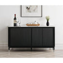  Furniture of America Maidstone FM32001BK-SV Server IMAGE 2