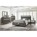  Furniture of America Voleta FM7212GY-EK-BED King Bed IMAGE 2