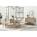  Furniture of America Rheinfall FM3426NT-SV Server IMAGE 2