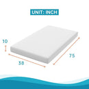 Furniture of America Artemisia DM530-TXL 10" Twin Xl Memory Foam Mattress IMAGE 3