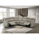  Furniture of America Oliverus FM69009TP-SECT-PM Power Sectional IMAGE 2
