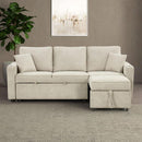  Furniture of America Kendal FM6965BG-SF-PK Sleeper Sofa Sectional IMAGE 2
