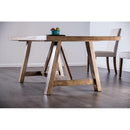  Furniture of America Losone FM3422BR-T-6PC-BN 6 Pc Dining Table Set with Bench IMAGE 5