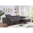  Furniture of America Napanee CM6254GY-AC Armless Chair IMAGE 2