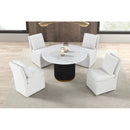  Furniture of America Varde FM3431WH-RT-5PC-01WH 5 Pc Dining Table Set IMAGE 2