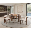  Furniture of America Gaetani FM-GM701BR-T Dining Table IMAGE 2