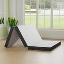  Furniture of America Hollyhock DM1004-F 4" Full Tri-Fold Memory Foam Topper IMAGE 1