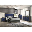  Furniture of America Hartlepool FM7250BL-N Nightstand IMAGE 2
