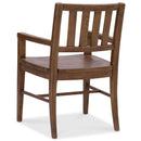  Hooker Furniture Driftwood 6820-75301-85 Splatback Arm Chair IMAGE 2