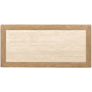  Hooker Furniture Driftwood 6820-90216-80 One-Drawer Nightstand with Stone IMAGE 3