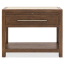 Hooker Furniture Driftwood 6820-90216-85 One-Drawer Nightstand with Stone IMAGE 2