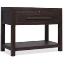  Hooker Furniture Driftwood 6820-90216-99 One-Drawer Nightstand with Stone IMAGE 1